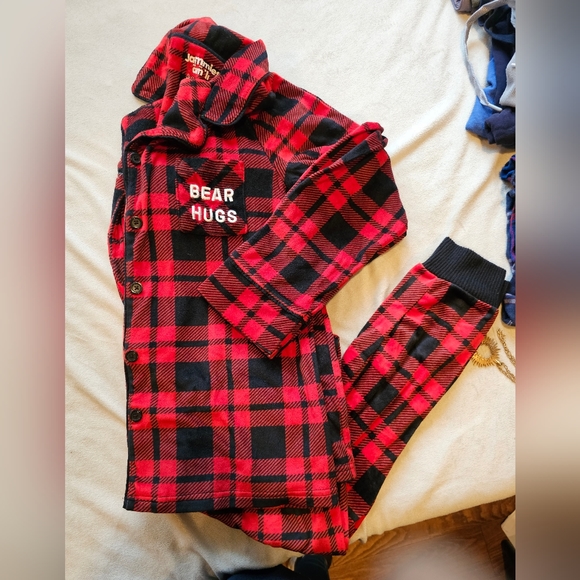 Cuddl Duds Bear Hugs Family Pjs - Picture 1 of 4